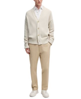 Men's Relaxed-Fit Button Front Cardigan