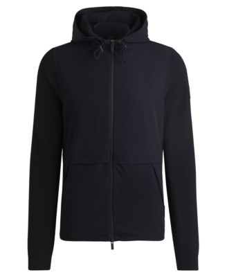 Men's Knitted Details Softshell Jacket