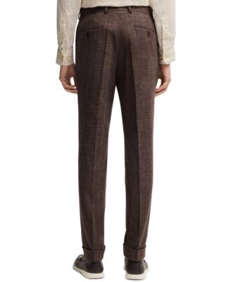 Men's Patterned Tweed Two-Piece Suit
