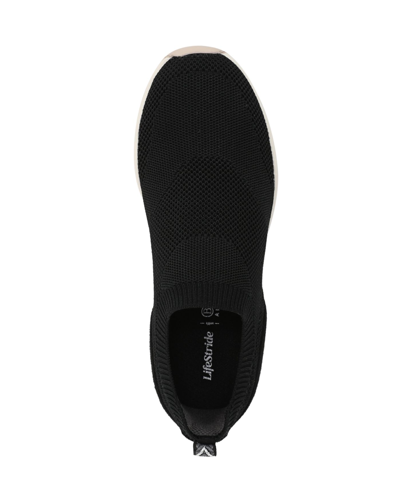 Женские кроссовки LifeStride Upbeat Slip On, цвет: Чёрный — фото 6