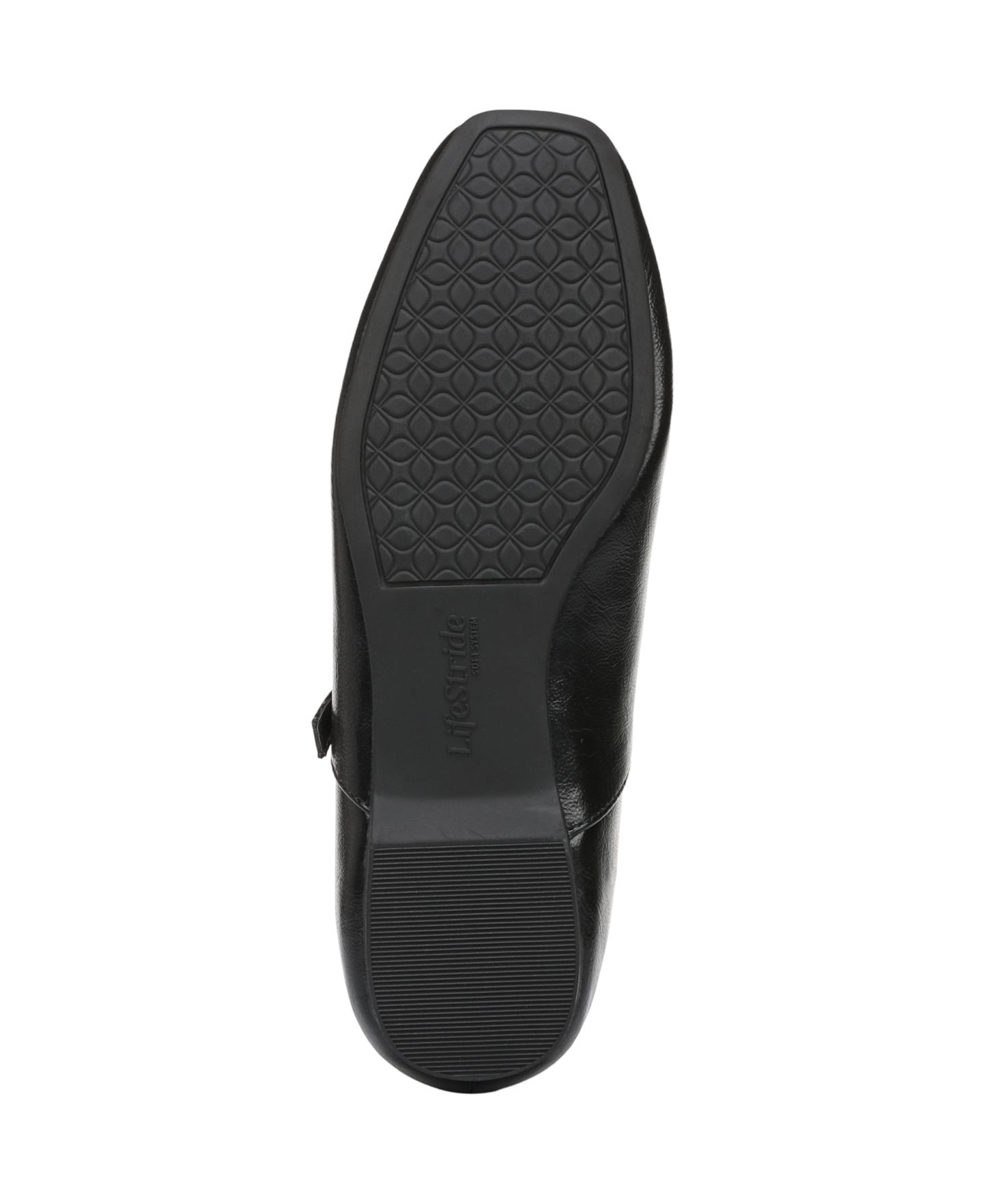 Женские балетки LifeStride Beloved Mary Jane Flats, цвет: Чёрная искусственная кожа — фото 5
