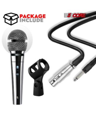 Microphone XLR Dynamic Karaoke Singing Handheld Microfono Professional Vocal DJ Music Mic - 2PCS