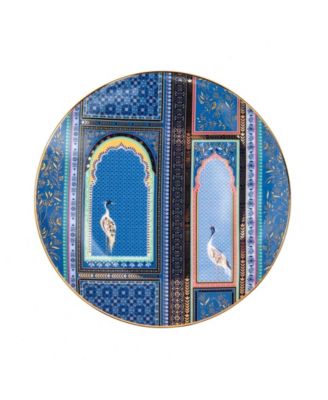 Sara Miller India Cake Plates, Set of 4