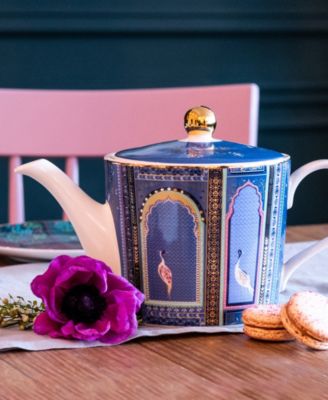 Sara Miller India Lattice Windows Teapot