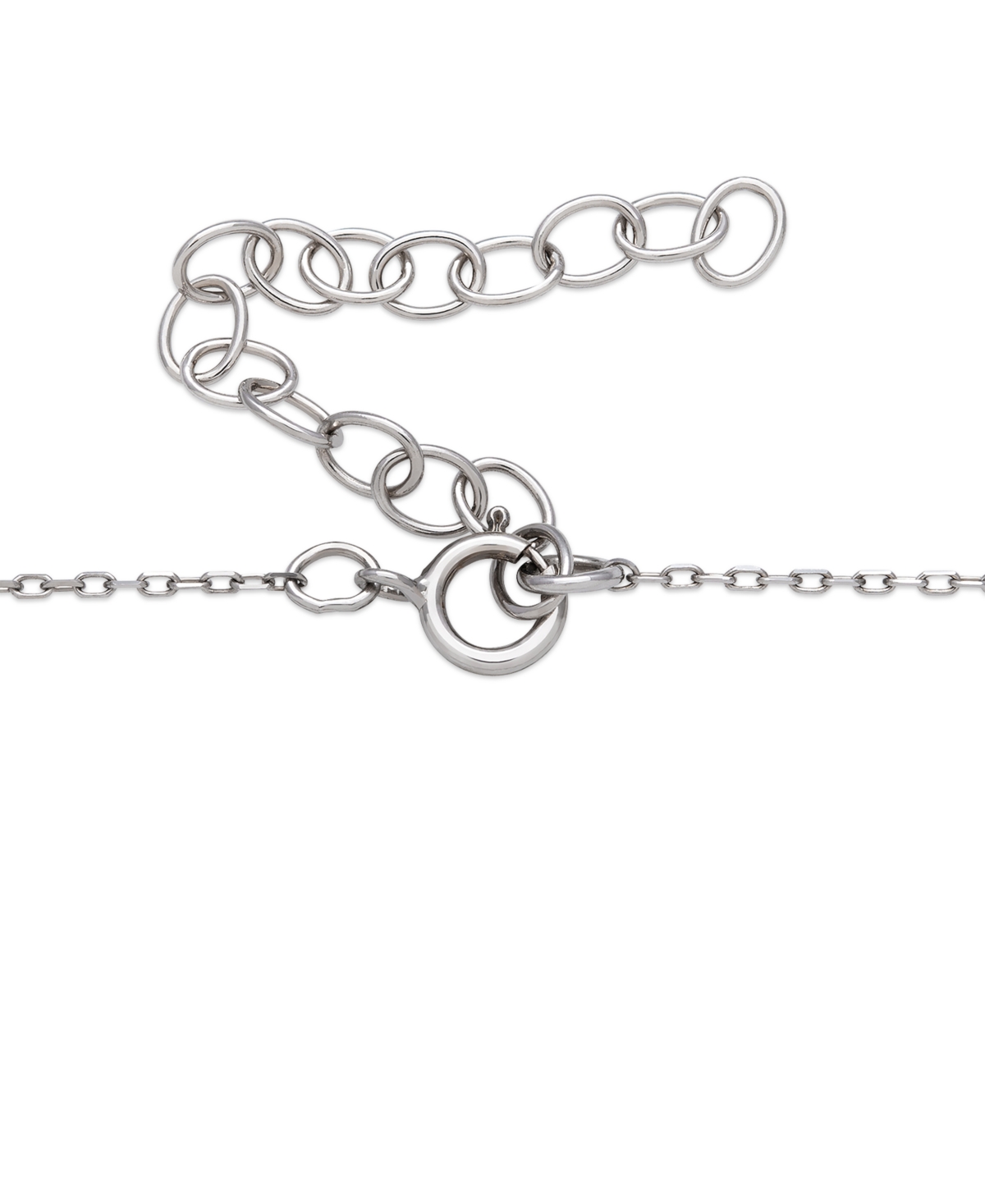 Belle De Mer Cultured Freshwater Pearls (4-7mm) In Sterling Silver Necklace In White