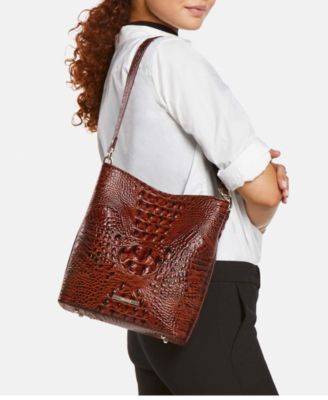 Celina Medium Suede Bucket Bag