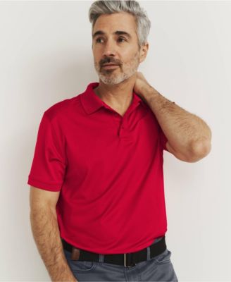 Men's Short Sleeve Rapid Dry Active Polo Shirt