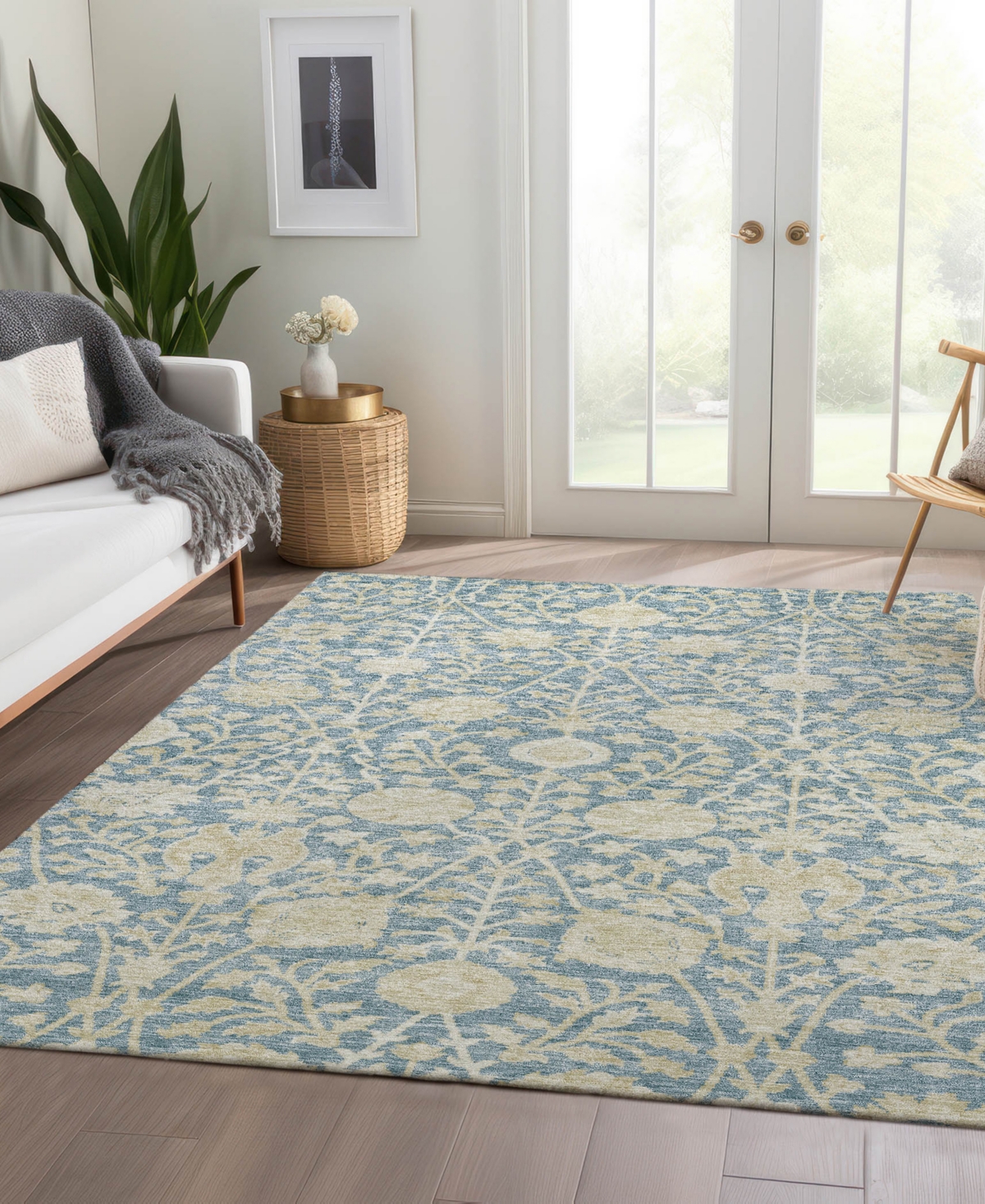Dalyn Solace Sl8 10'x14' Area Rug In Blue