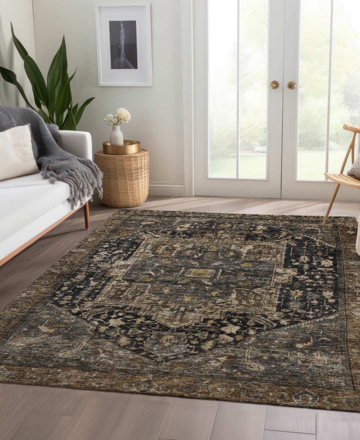 Dalyn Solace Sl14 10'x14' Area Rug In Brown