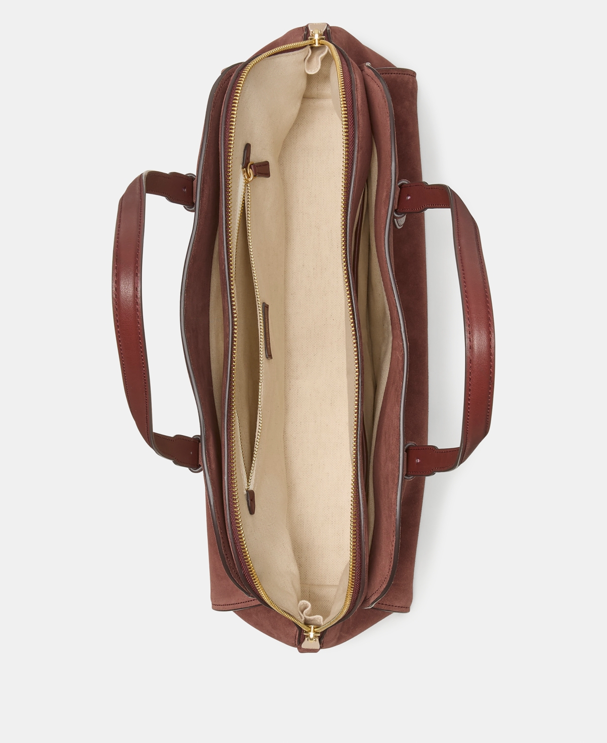 Kate Spade Do It All Suede Maise Carryall Tote Bag In Burgundy