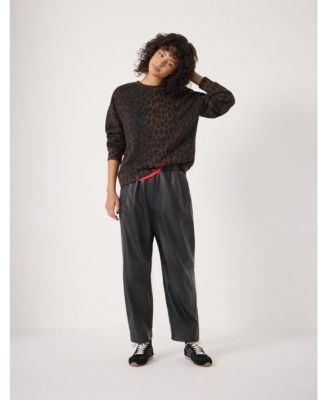 Women's Leopard Print Sweatshirt