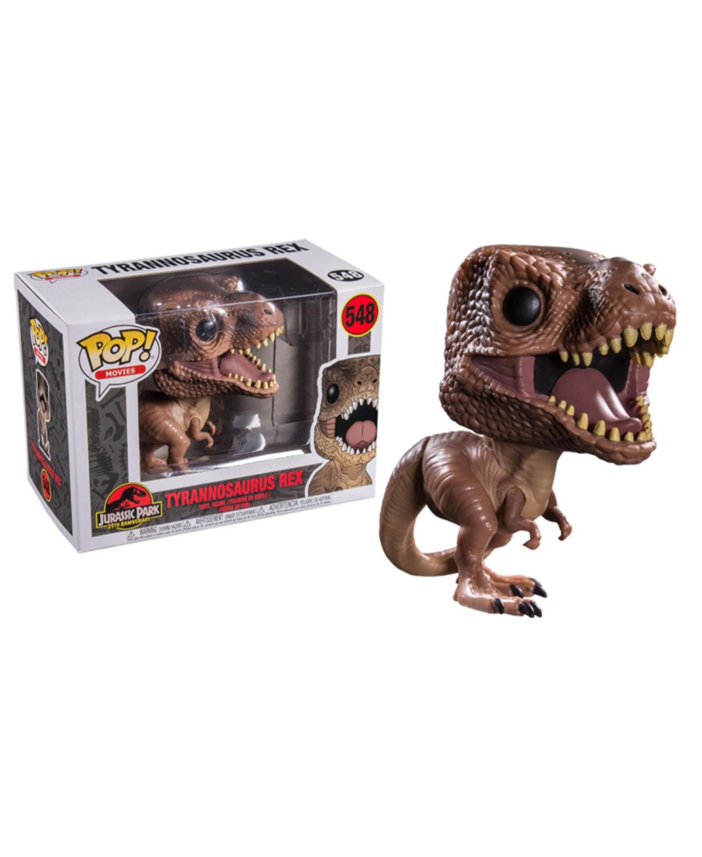 Детская фигурка Funko Jurassic Park POP Vinyl Figure: Tyrannosaurus, цвет: Коричневый — фото 4
