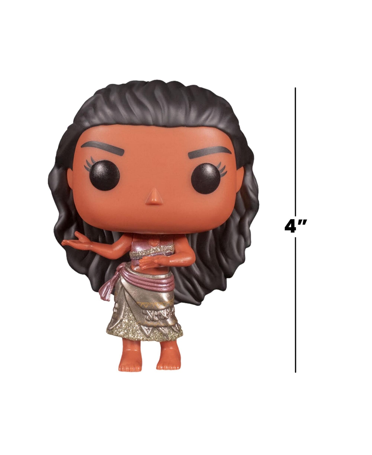 Disney Princess Funko Pop Vinyl Figure | Moana (Gold) with Pin