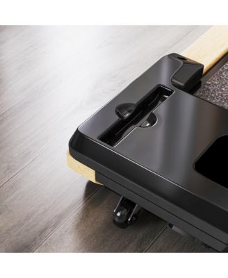 Wood Walking Pad Under Desk Treadmill with Remote Control, Wheels