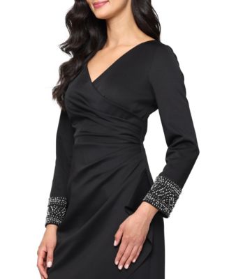 Women's Short Stretch Scuba Crepe Dress