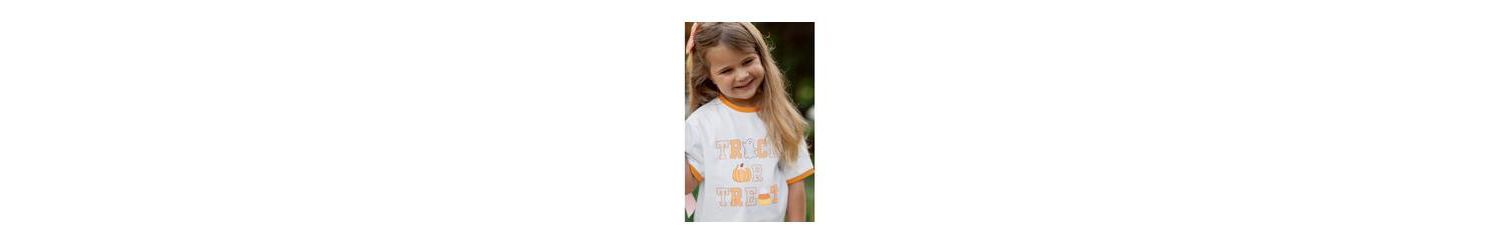 Baby Girls 3M- 18M Trick-or-Trick Halloween Bow T-Shirt