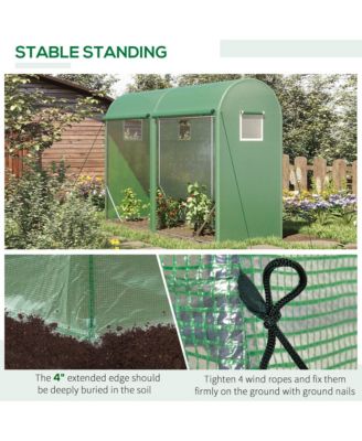 Walkin house 10' x 3' x 7', Zipper Windows, Doors,