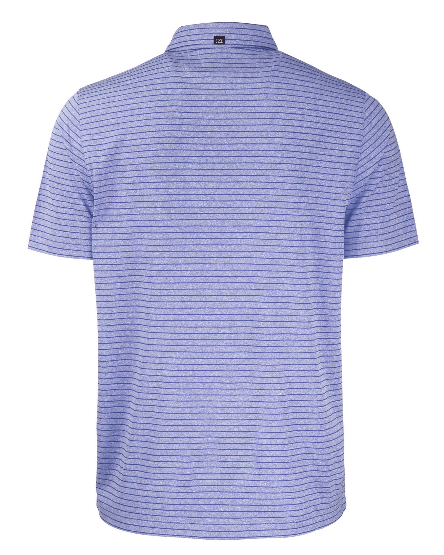 Men's Forge Eco Heather Stripe Stretch Recycled Polo Shirt