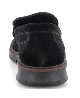 Men’s Mateo Made in Italy Suede Penny Loafers