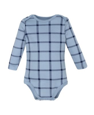 Cotton Long-Sleeve Bodysuits 5-Pack, Handsome Like Daddy