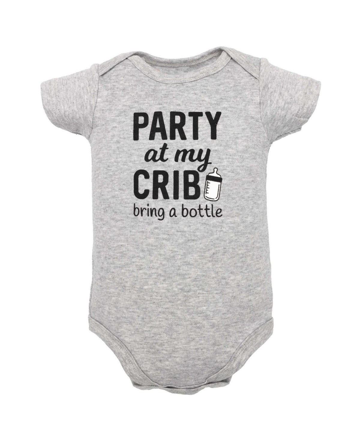 Hudson Baby Boys Cotton Layette Set, Milk Bottle, 9-12 Months