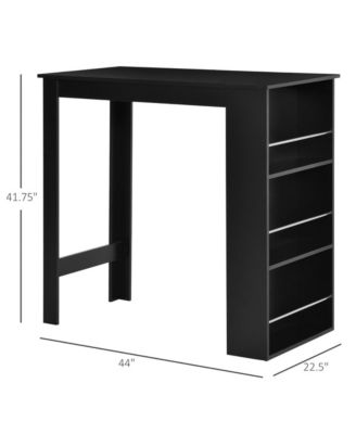 Contemporary Bar Table for Kitchen or Dining Room Use