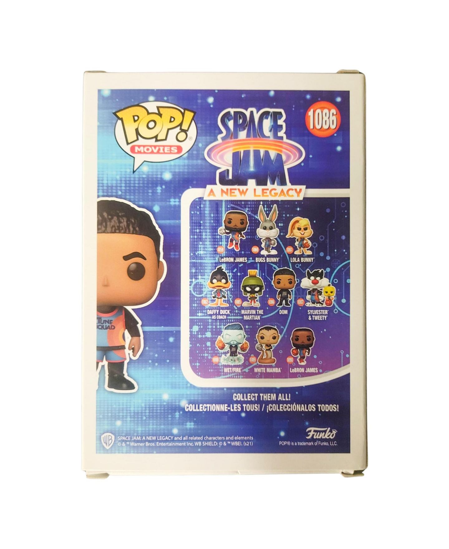 Детская фигурка Funko Pop! Space Jam Dom Chase 3 ¾" Vinyl, от 6 лет — фото 8
