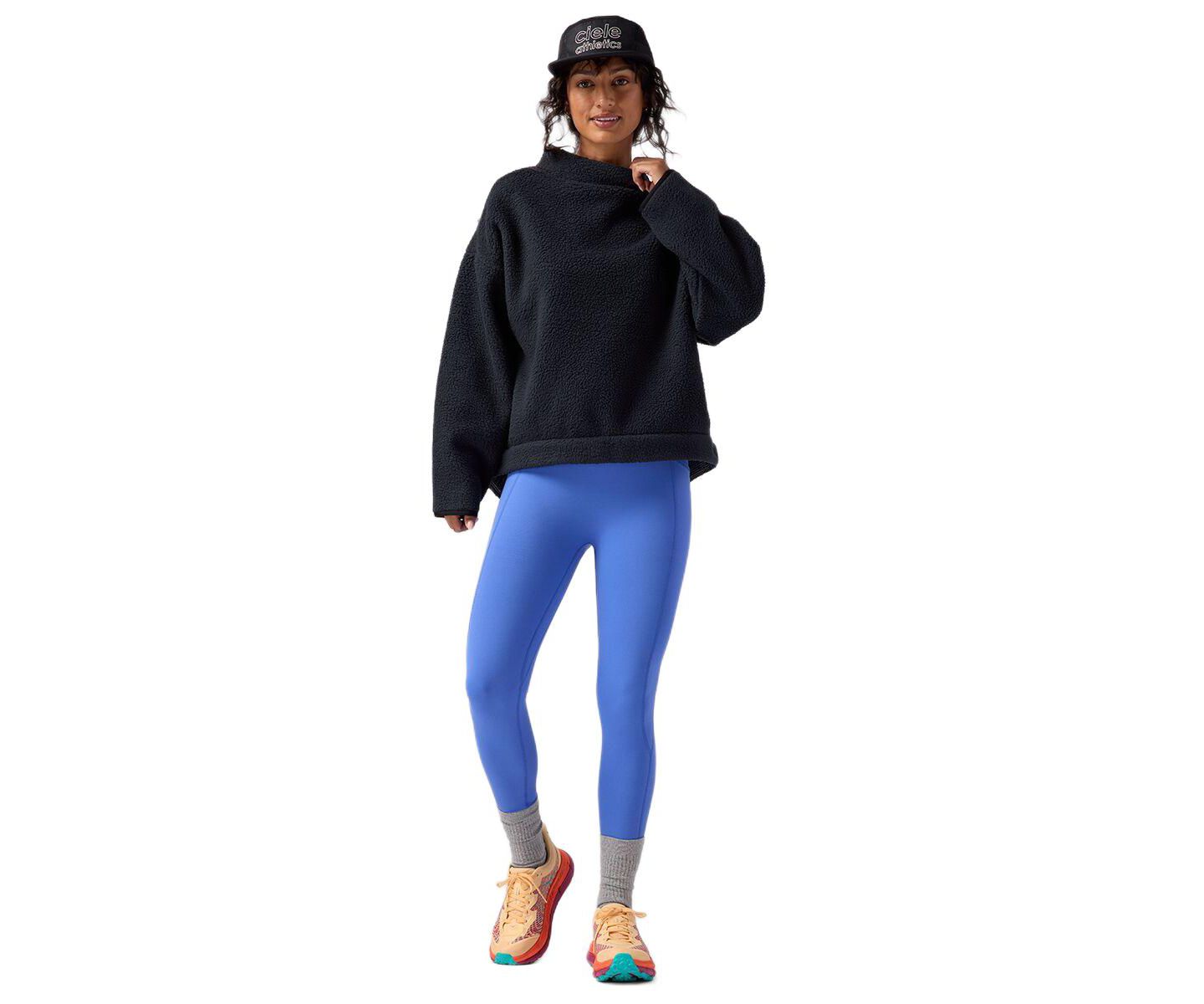 Женский свитер Backcountry Wander Pile-Fleece Mock-Neck Top Pullover Fleece, цвет: Чёрный — фото 2