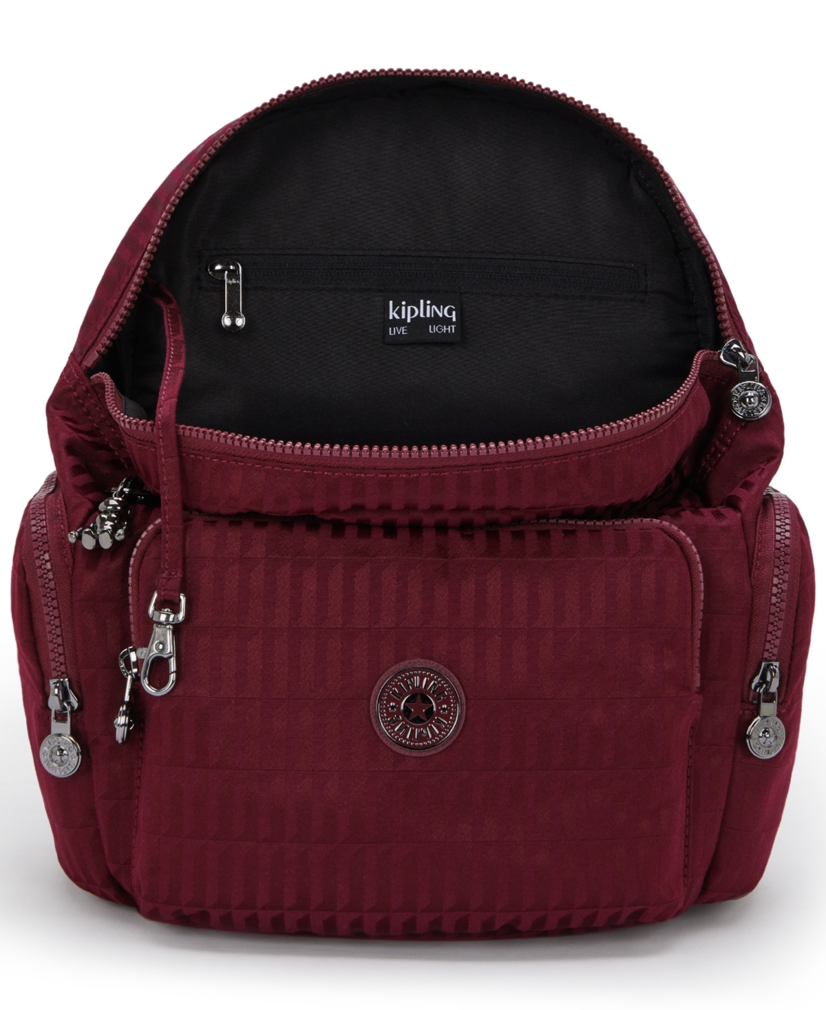 Kipling City Pack Mini Backpack In Burgundy