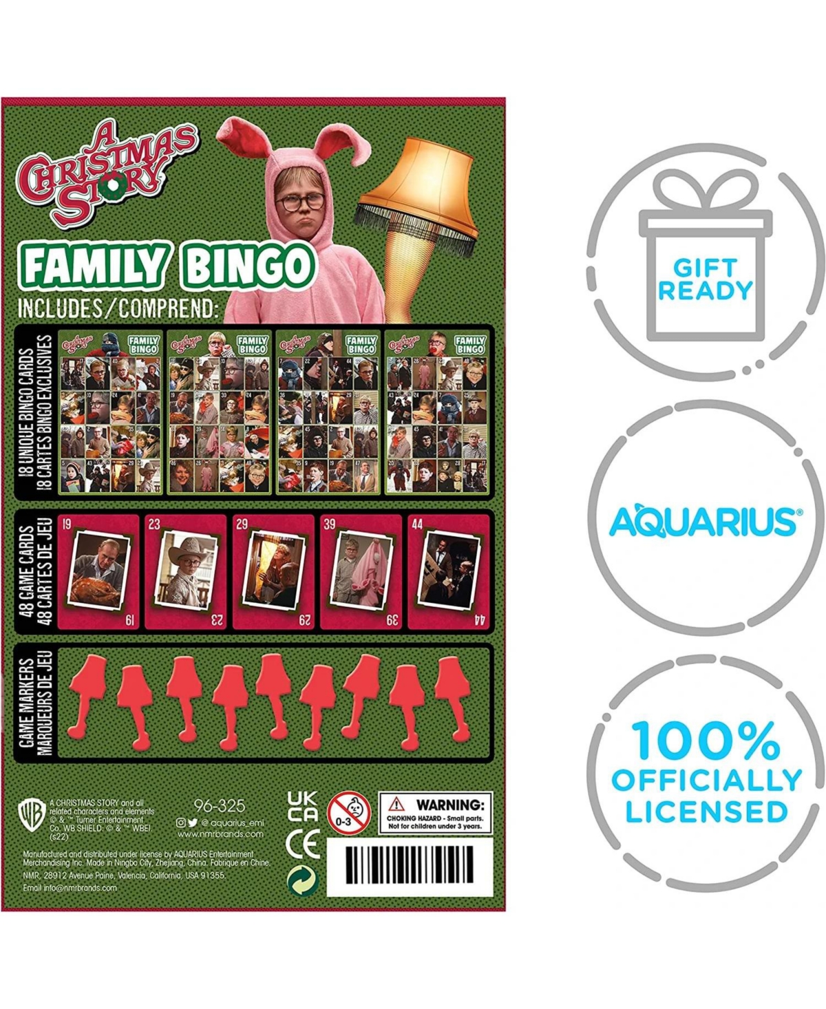 Nmr DistributionA Christmas Story Family Bingo