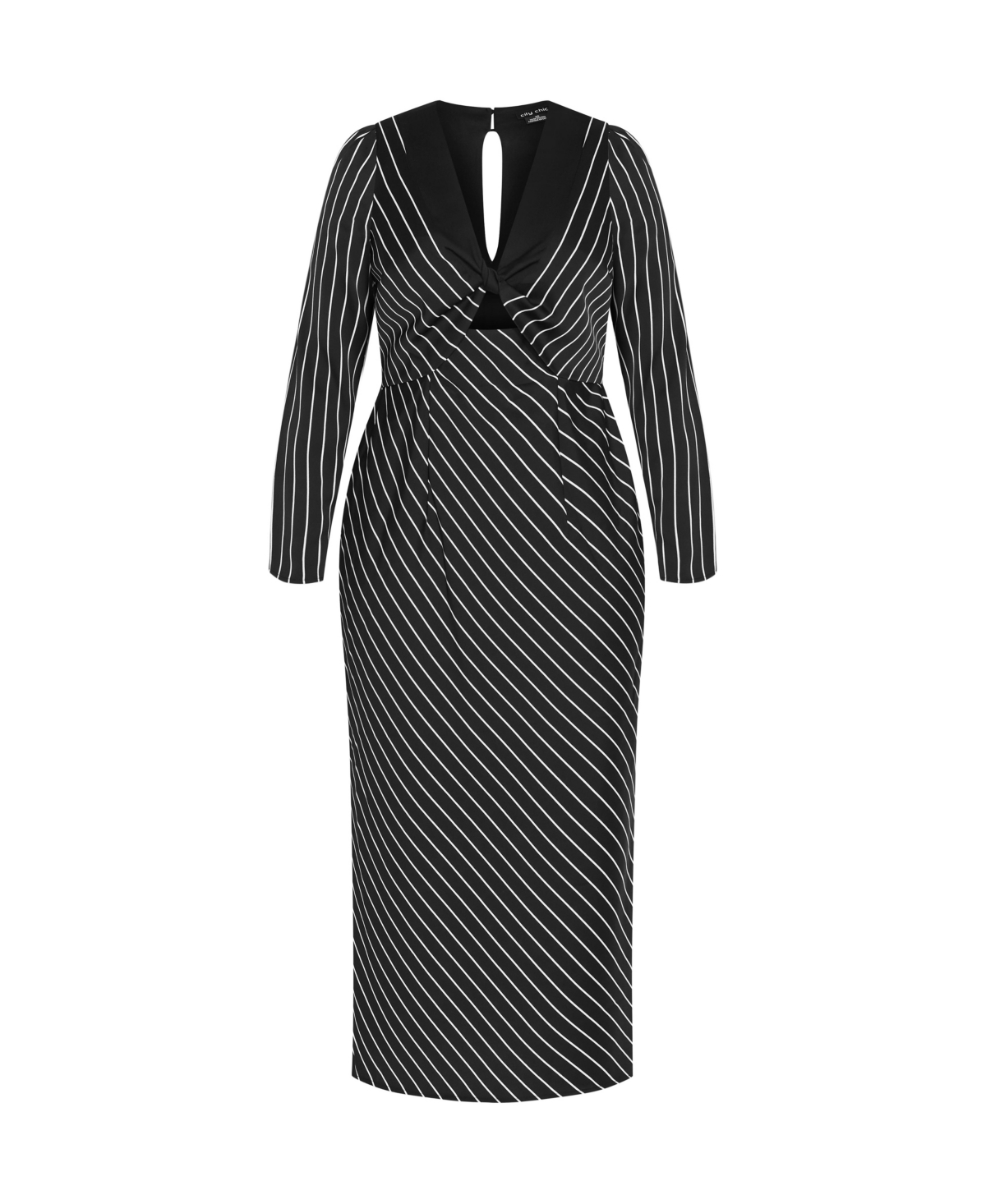 City Chic Women's Enya Border Dress