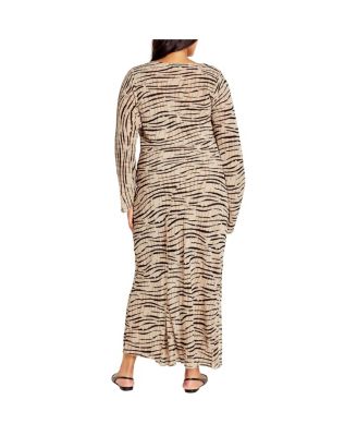 Plus Size Anthea Print Maxi Dress