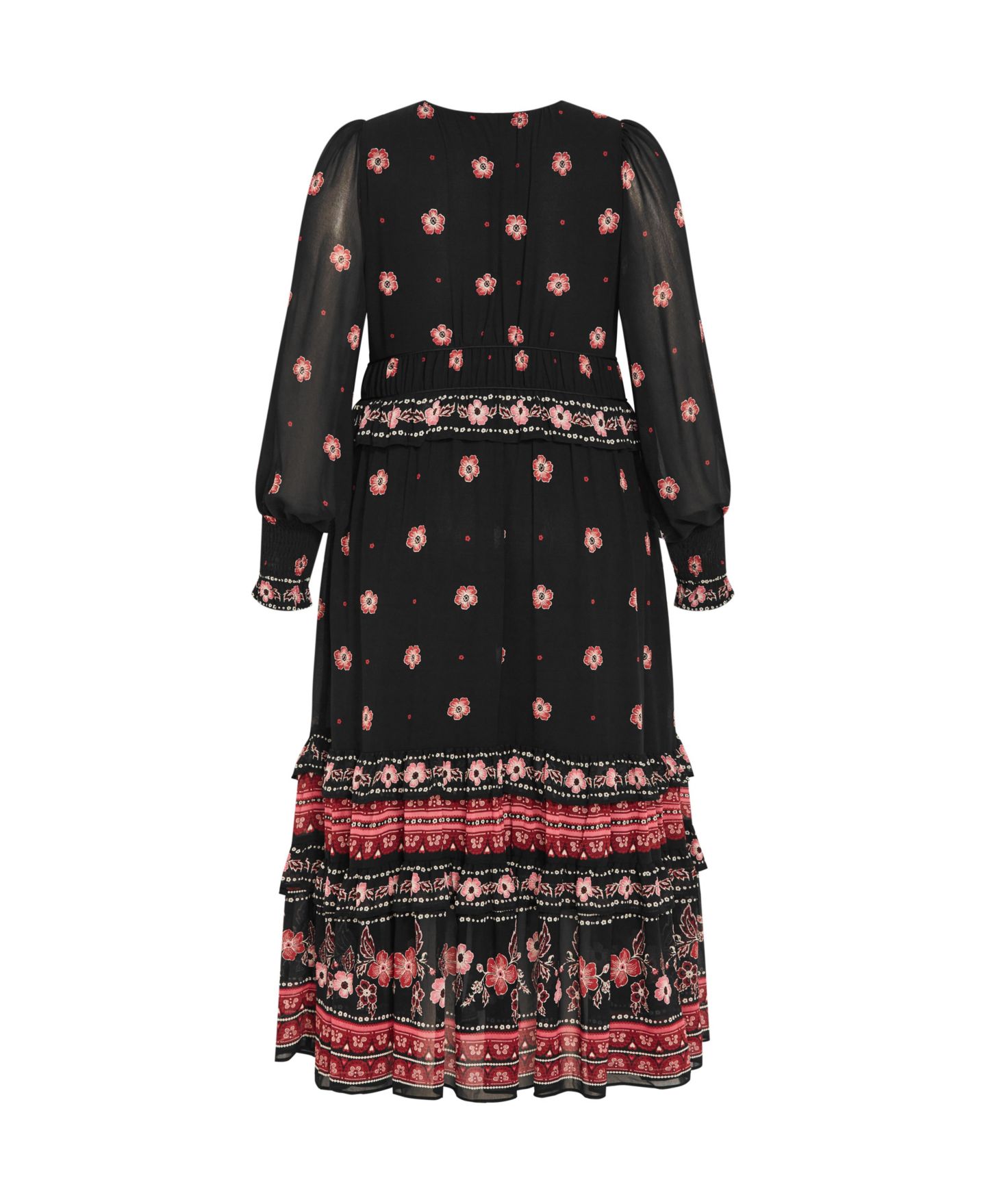 Женское платье CITY CHIC Plus Size Cameron Maxi, цвет: Batik Brd — фото 4