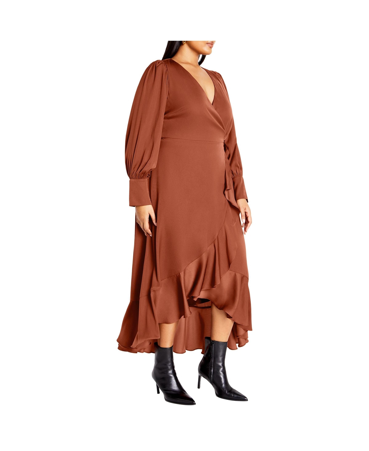 City Chic Plus Oki Maxi Dress