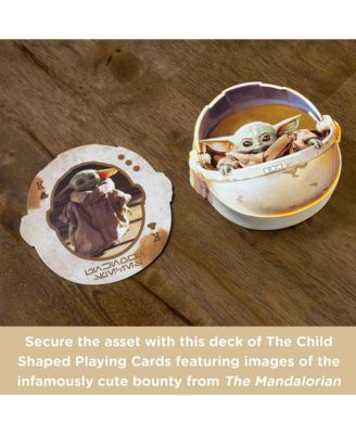 Wars The Mandalorian The Child Shaped Playing Cards