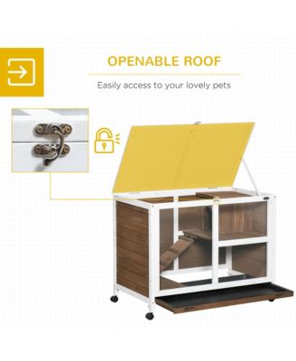 Small Rabbit Cage, Desk and Side Table Sized, Waterproof