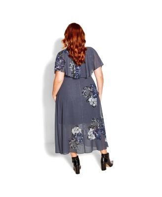 Women's Plus Size Bouquet Dress
