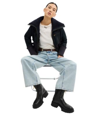 Women's Leah Platform Front Zip Booties