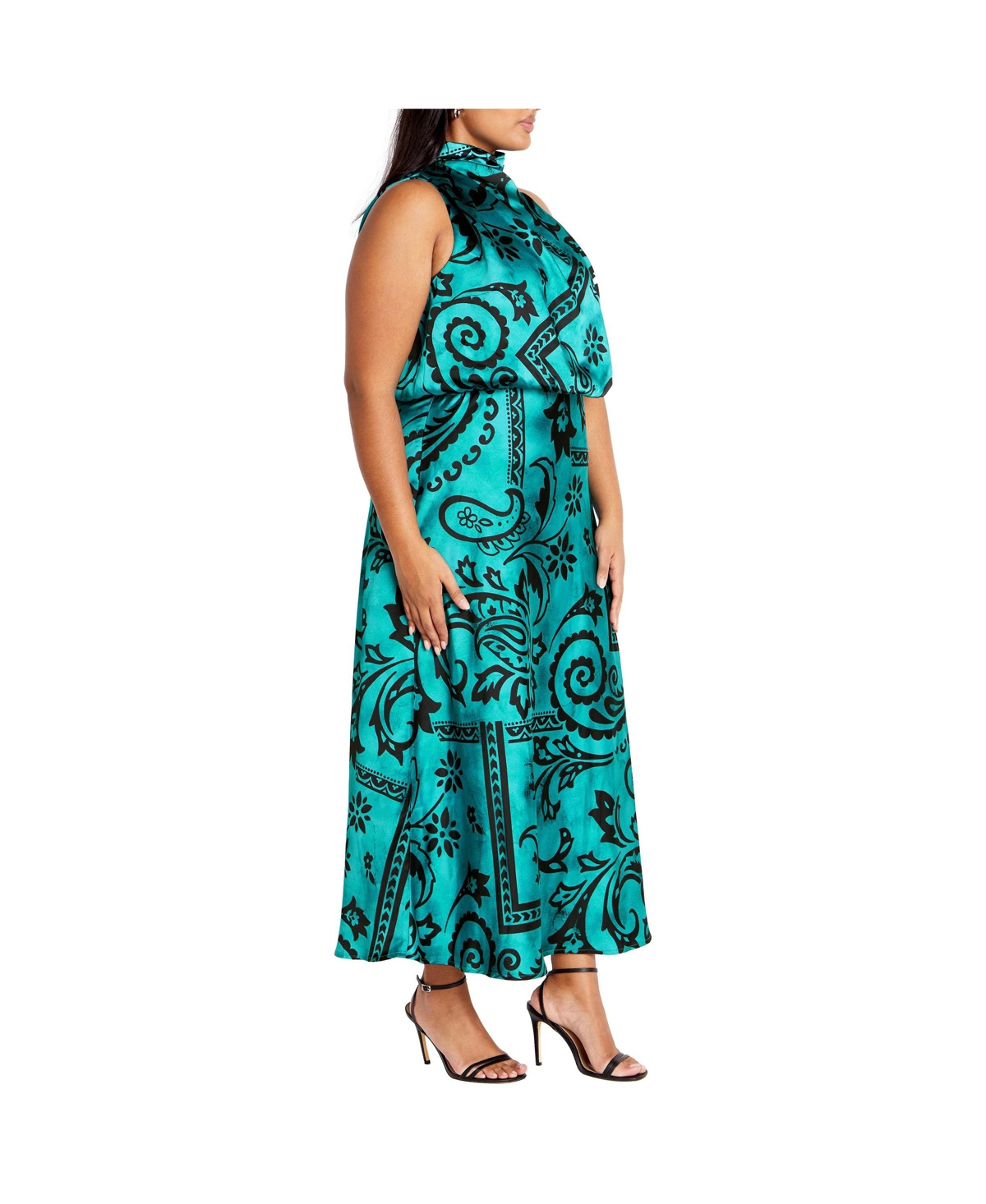City Chic Women's Perri Print Dress