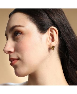 Women's The Danity-Amore Stud Earrings - California Gold