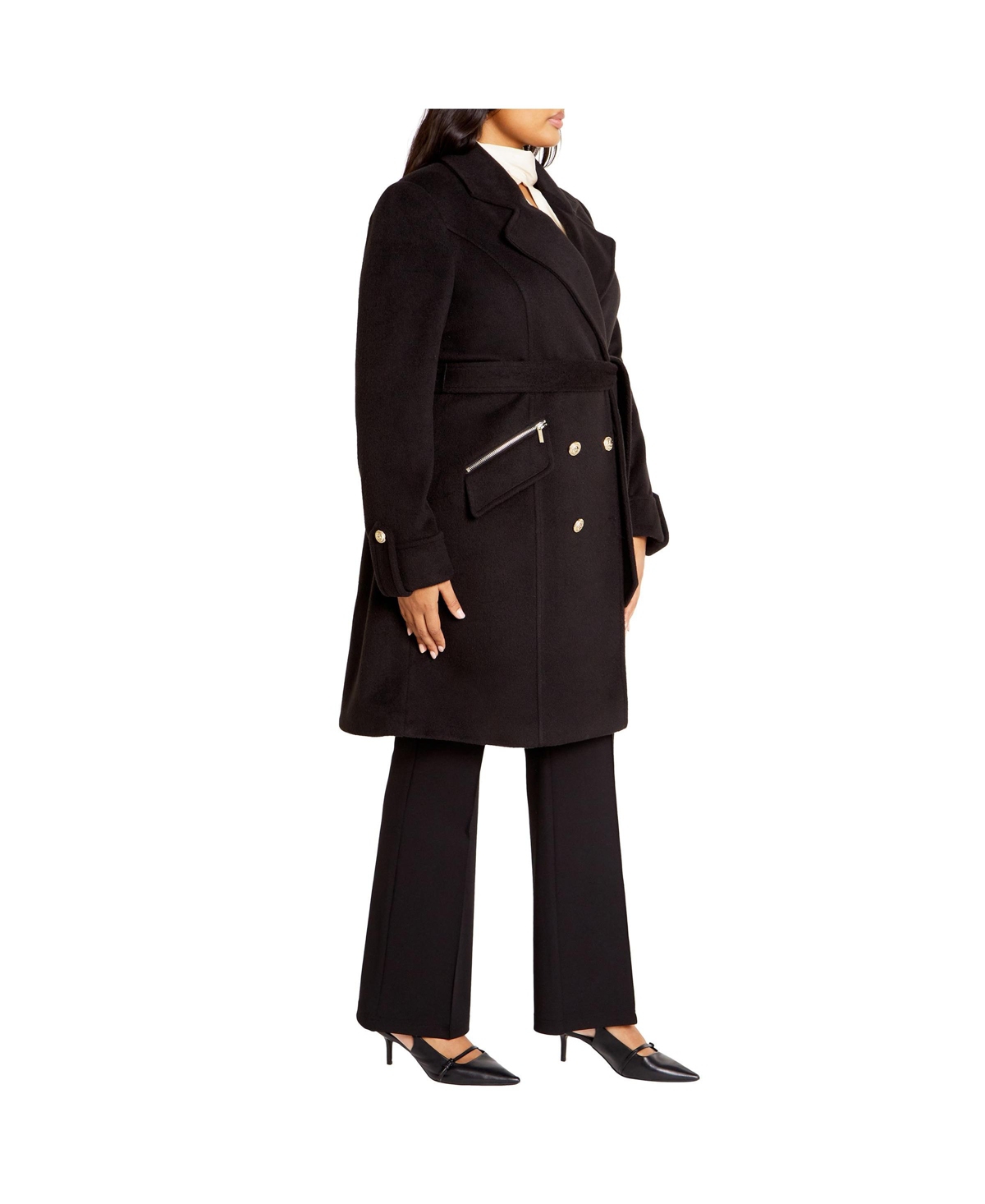 City Chic Women's Gillian Coat