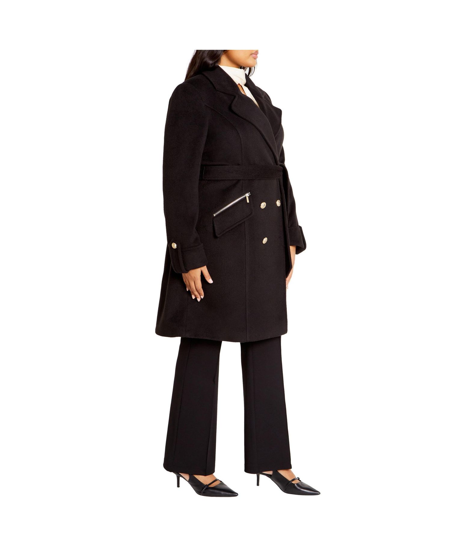 Plus Size Gillian Coat