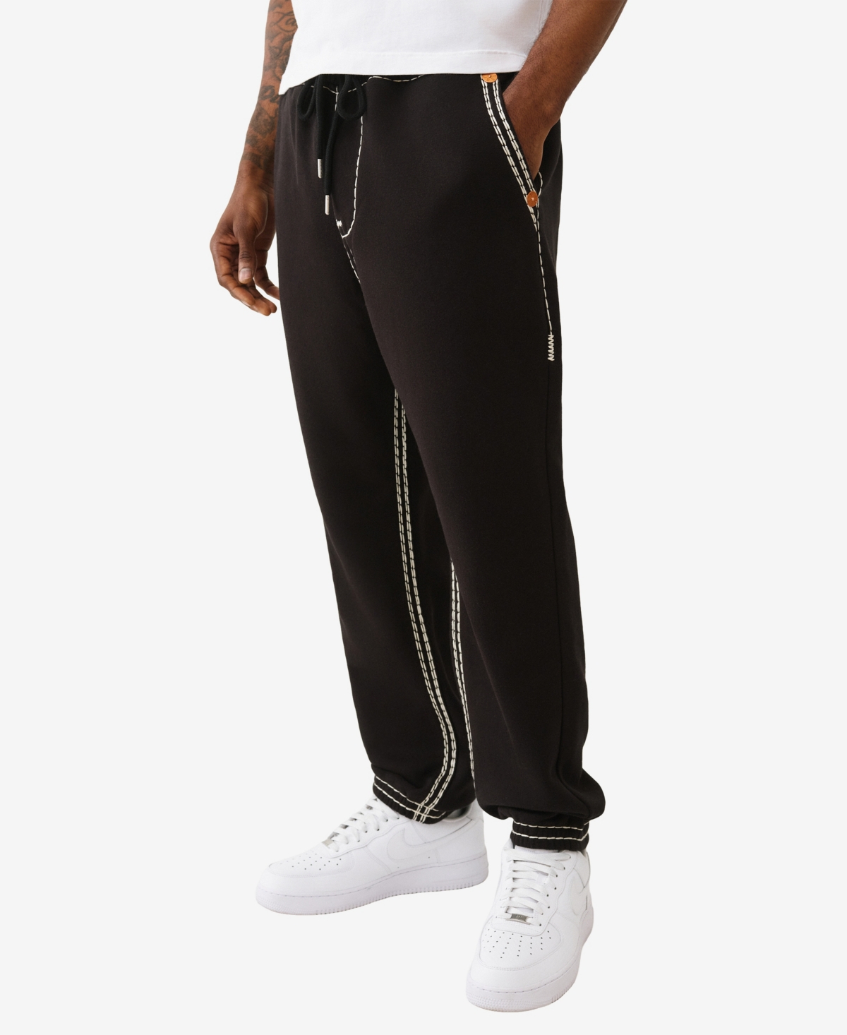 True Religion Men's Super Qt Jogger In Black
