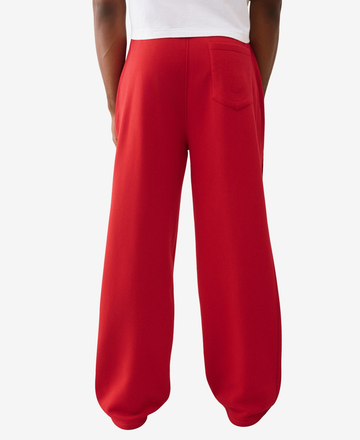 True Religion Men's Loose-fit Pull-on Sweatpants In Red