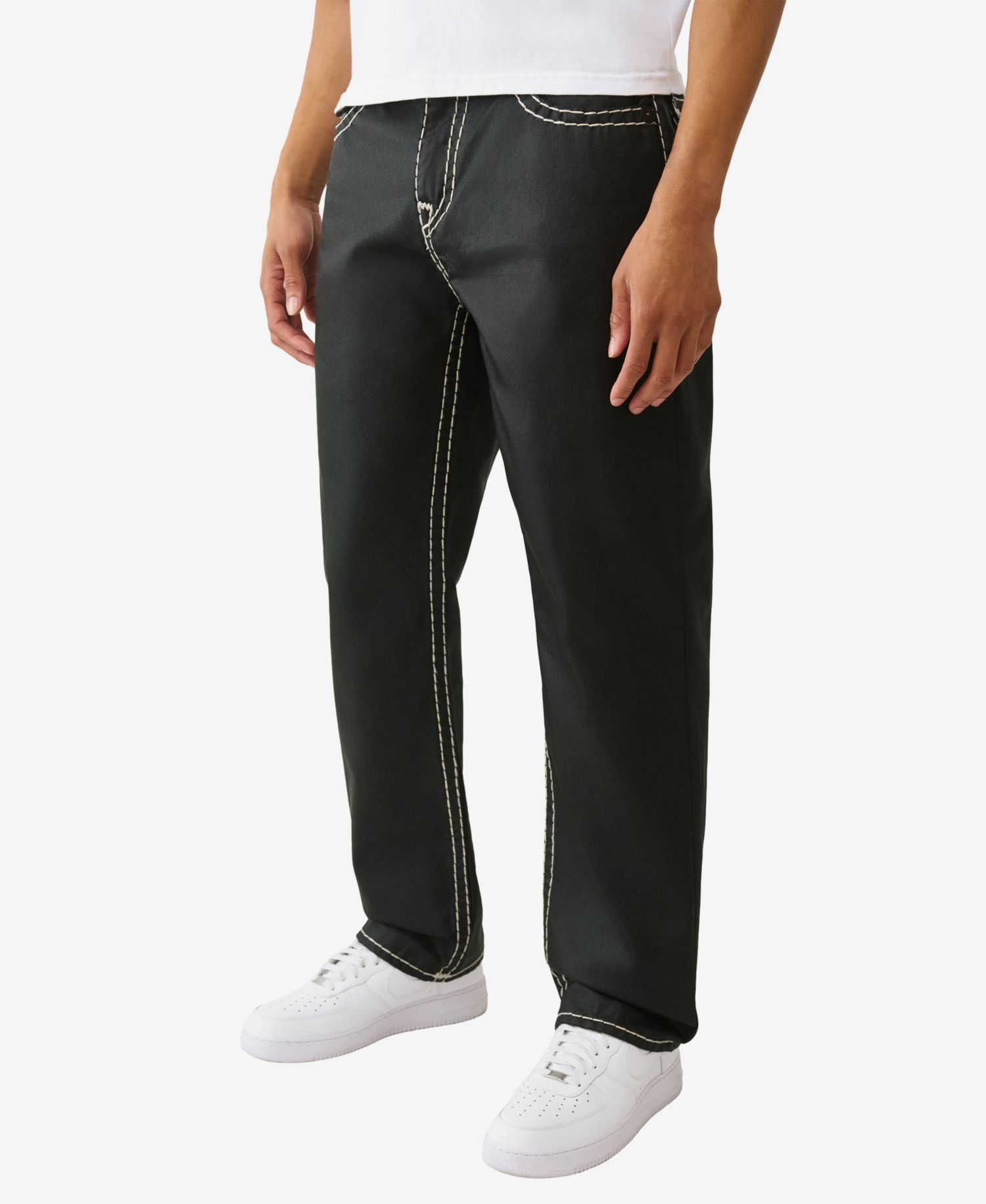 Men's Bobby Super-T Coated Baggy Flap Jeans