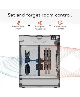 Whole Room Space Heater with Auto Climate Control - White