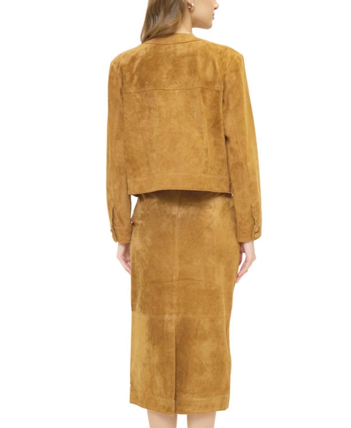 Central Park West Women's Daphne Genuine Suede Lady Jacket