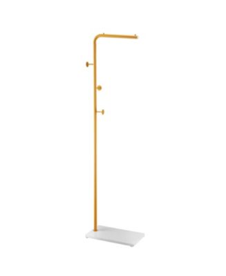 Slickblue Freestanding Coat Rack with Quartz Stone Base and 3 Round ...