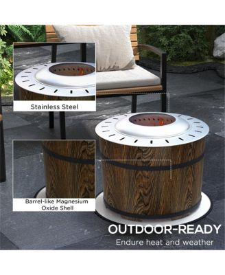 Modern Outdoor Fire Pit for Patio, Garden, or Relaxing Evenings