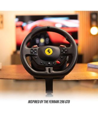 Ferrari 296 GTB Racing Wheel and Pedal Set for PS4 PS5 and PC